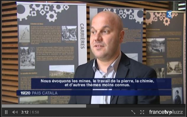 J. Lugand France 3 Pays Catalan - Expo Patrimoine Industriel Paulilles